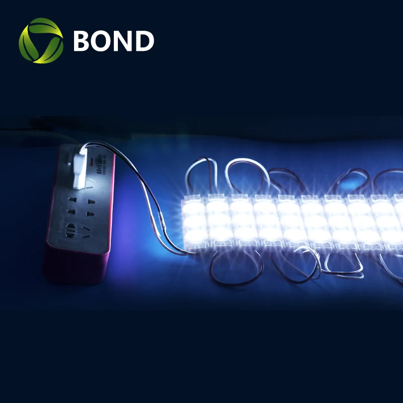 High Power 3leds Modulo1.5W 3W Outdoor 2835 Sign Module AC 110V 220V Led Module Light Box Injection Module