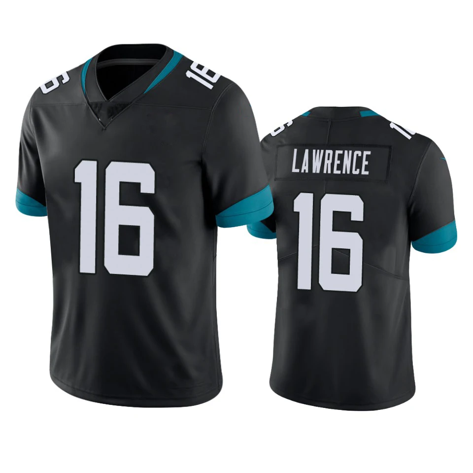 Wholesale men Jacksonville 16 Trevor Lawrence 44 Travon Walker 85 Tim Tebow  Football Jersey 1 Travis Etienne football jersey From m.