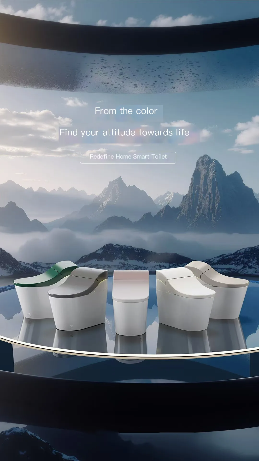 product customizable colors ceramic automatic electronic bidet bathroom wc intelligent toilet automatic smart toilet with night light-13