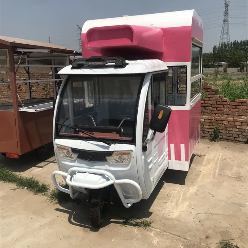 中国制造定制尺寸食品卡车拖车和待售移动快餐车