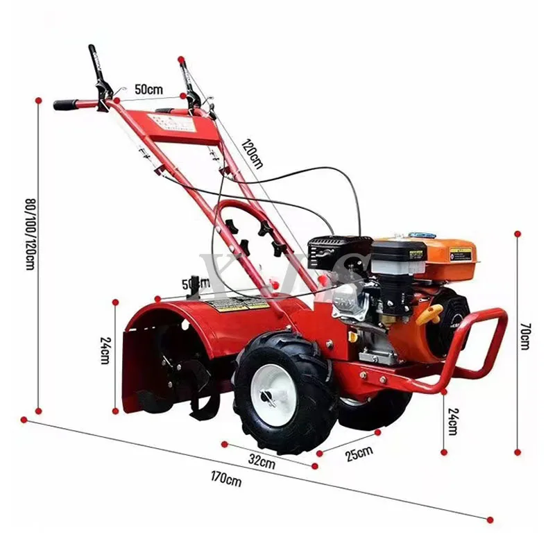 Hand Recoiler China Farming Mini Rotary Cultivator Motocultor Gasoline/Diesel Prices ...