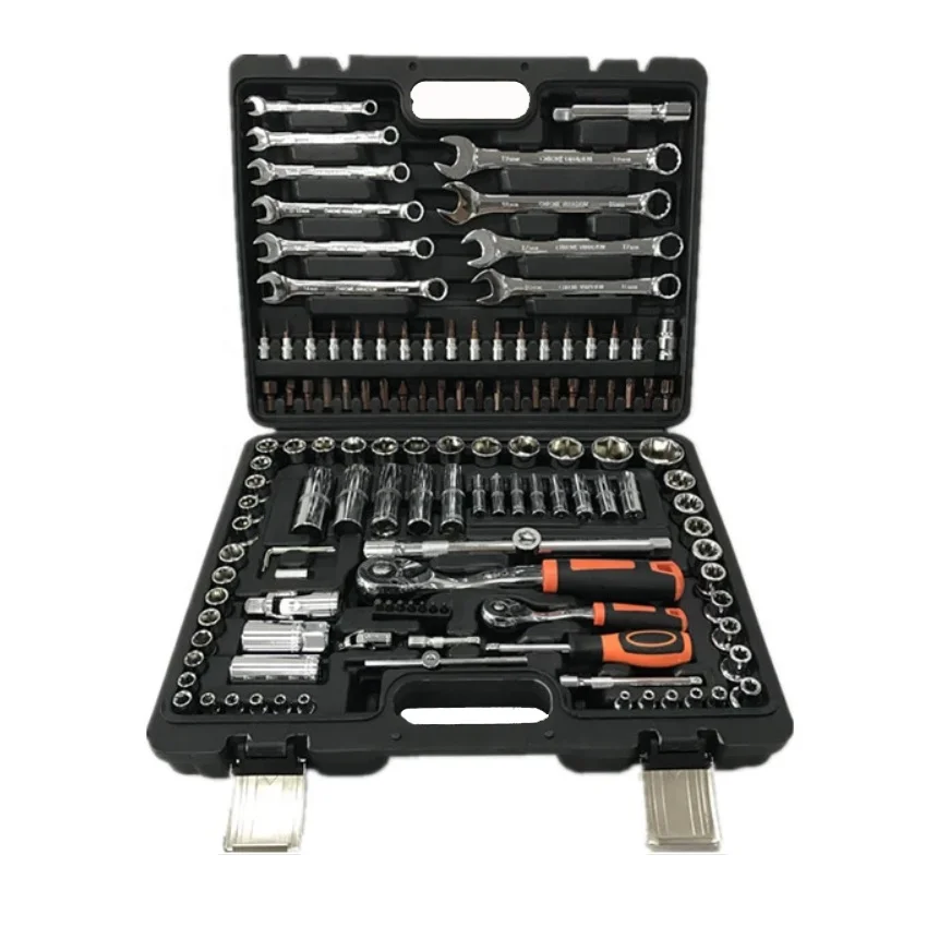 130PCS Professional Craftman Hand Tools With Socket Wrench Set in Tool Set