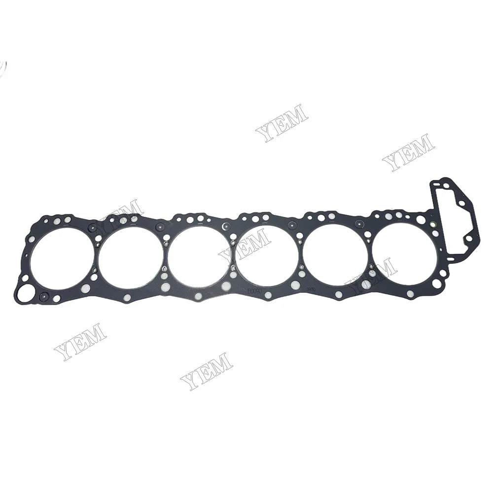 J08E Rebuild Kit Piston Ring Cylinder Liner Sleeve Engine Big Small Engine Bearing Complete Full Cylinder Head Gasket Set
