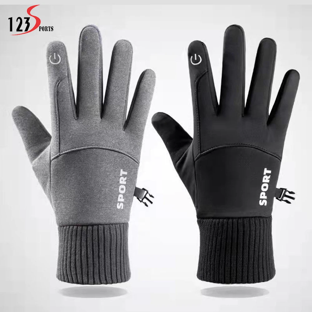 Спортивные тактические резиновые перчатки с логотипом на заказ для сенсорного экрана