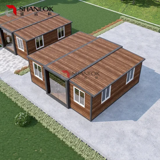 20ft 40ft Double Wing Expandable House - Luxury Container