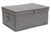 Grey with lid