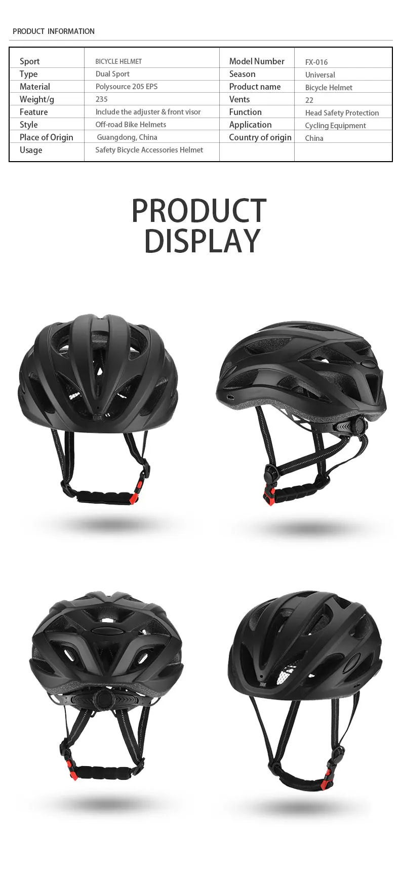 tournow bike helmet