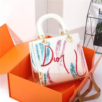 New top quality genuine leather designer handbags famous brands handbags for women luxury purses and handbags