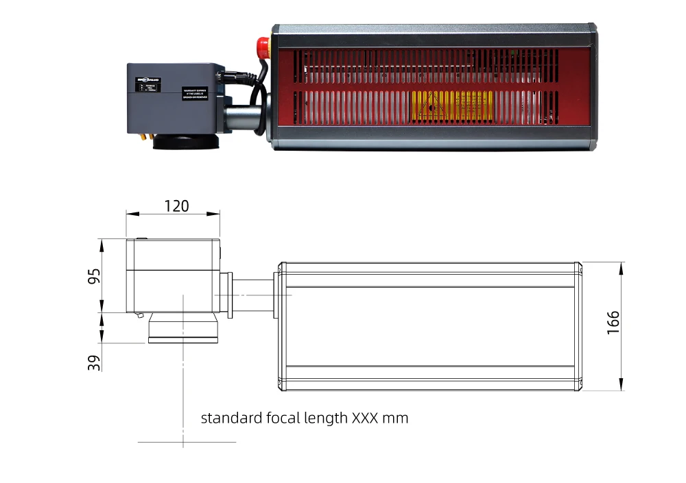 Integrated 30W RF CO2 Galvo Laser Marking Machine Non-Metal Materials Cutter Engraver DXF PLT BMP AI DWG for Wood Wood