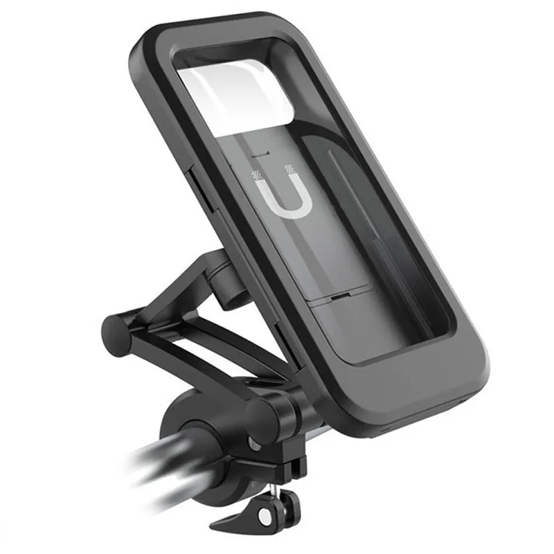 Bike Phone Holder Waterproof Motorcycle Phone Holder with TPU Touch Screen 360 degree Universal Bicycle Mobile Mount for phone