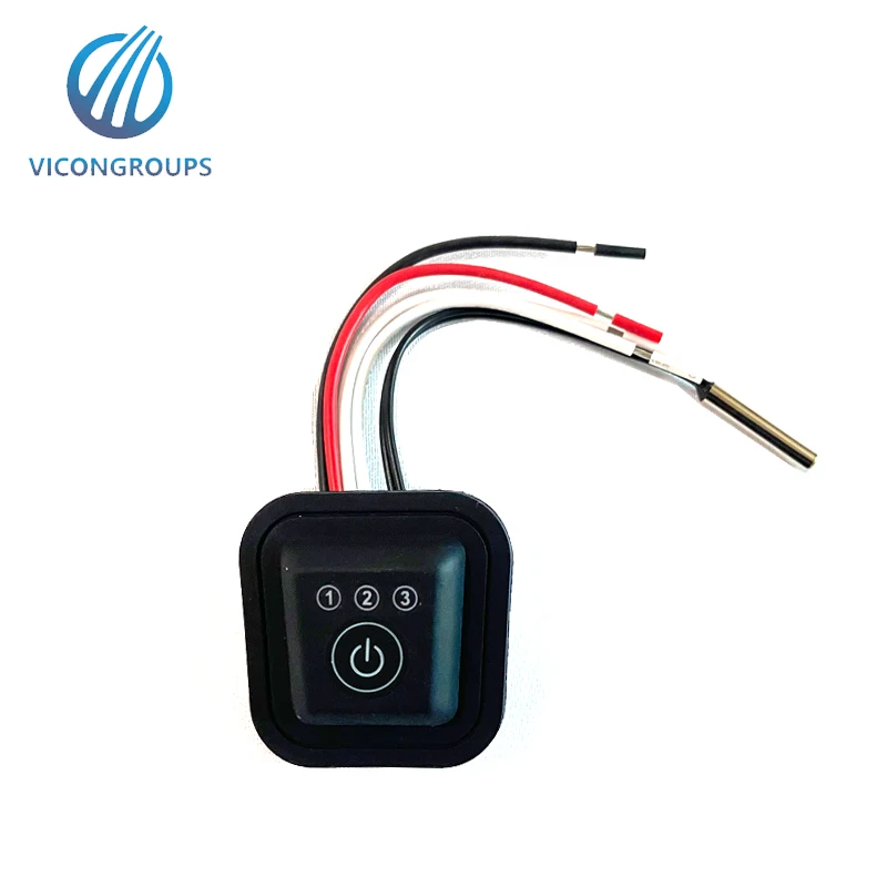 Illuminated Square Silicone LED Push Button Switch Premium Quality Push Button Switches