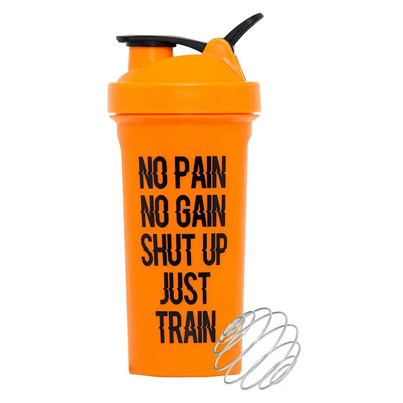 Wholesale Custom Logo Fitness BPA Free Plastic Gym Shaker Bottle