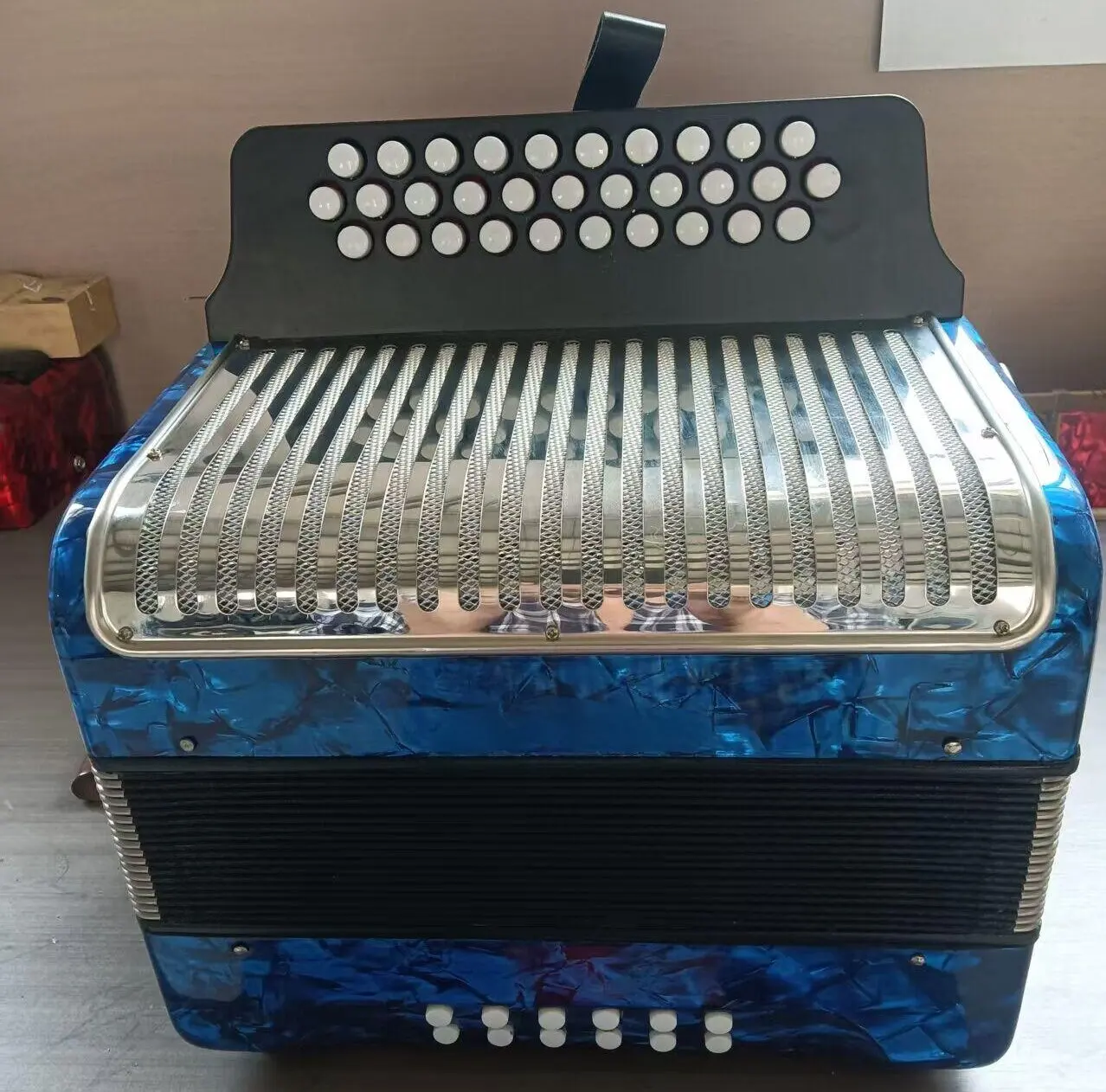 OEM 31 Button 12 Bass Button Accordion Solo and Ensemble Musical Instrument for Home and Classroom(B3112SB)