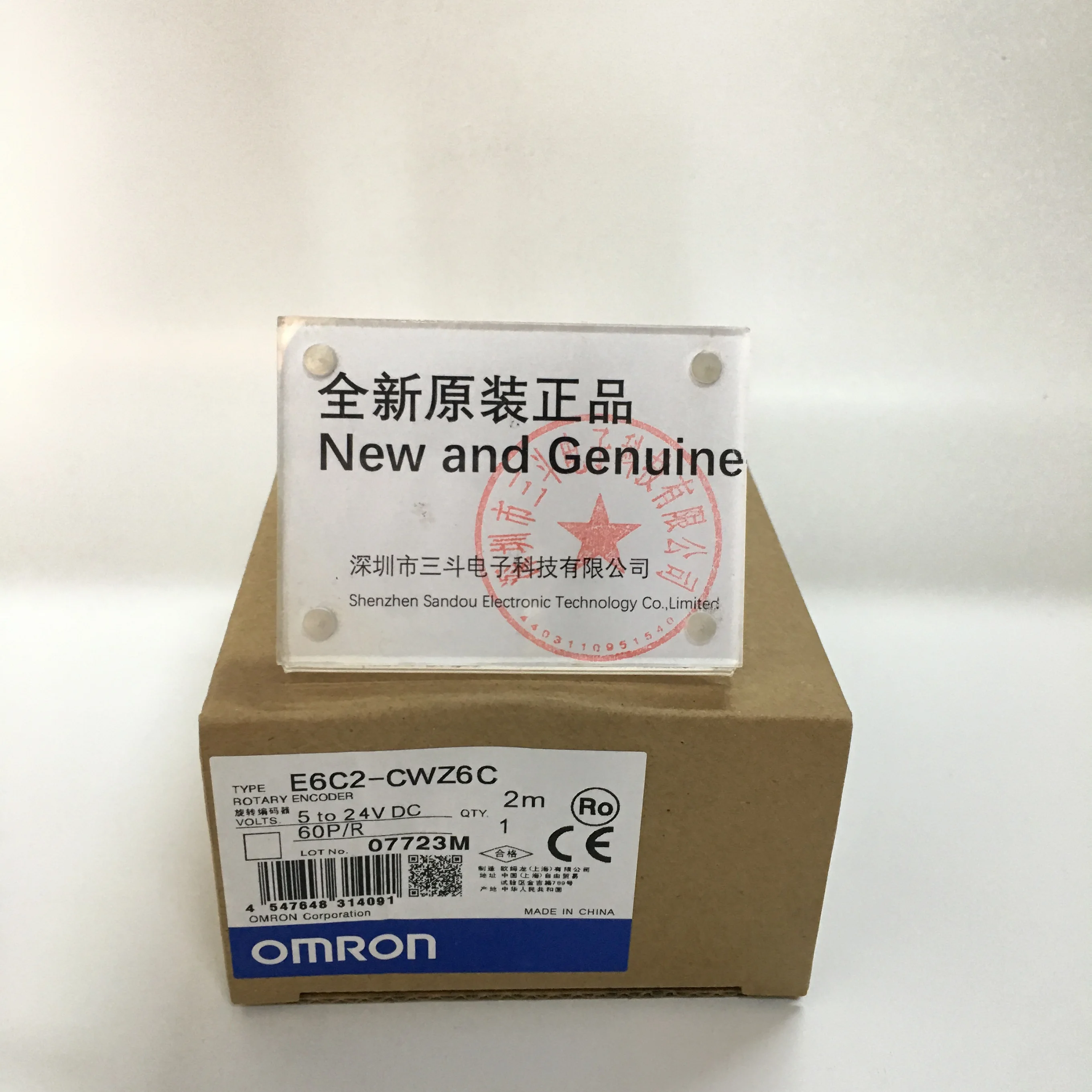 OMRON Rotary Encoder E6C2-CWZ6C 60P/R 2m OMRON Rotary Encoder E6C2-CWZ6C 60P/R 2m