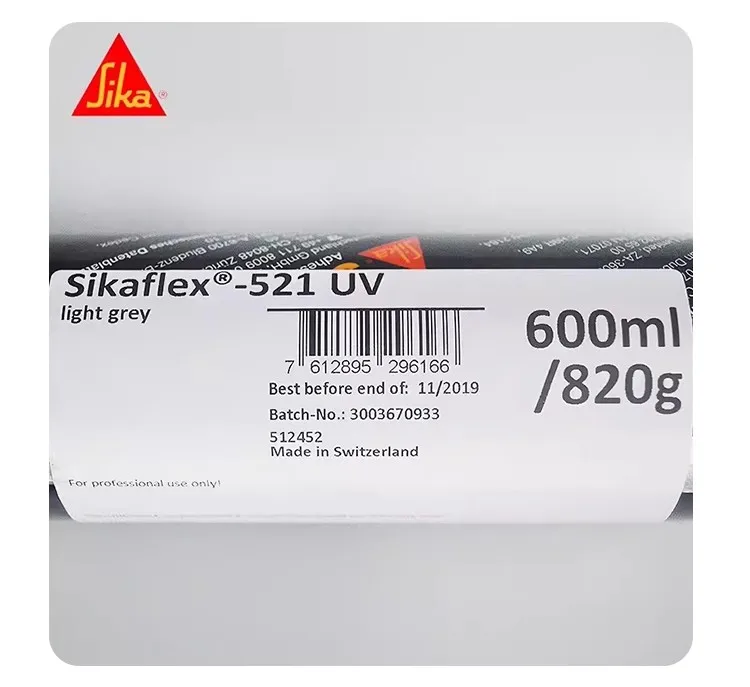 Sikaflex-521 UV Is a Weather-resistant One-component Silane. Terminated Polymer (STP) Adhesive/sealant
