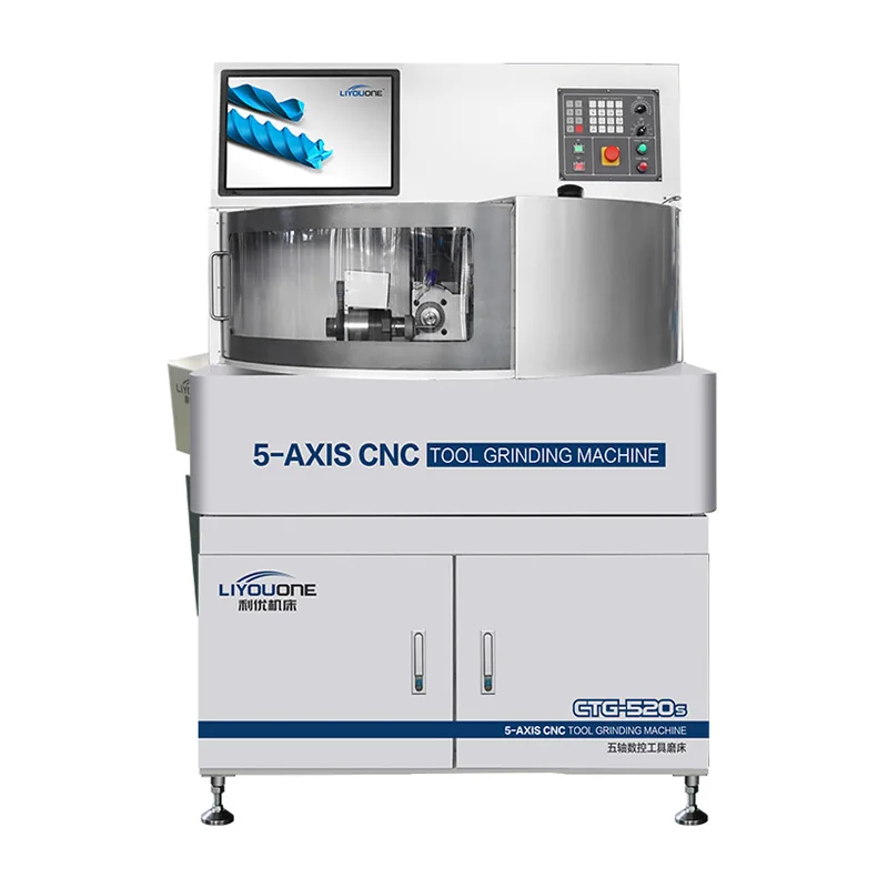 High Quality CTC-520S/526S 5-Axis CNC Step Drill Sharpening Machine