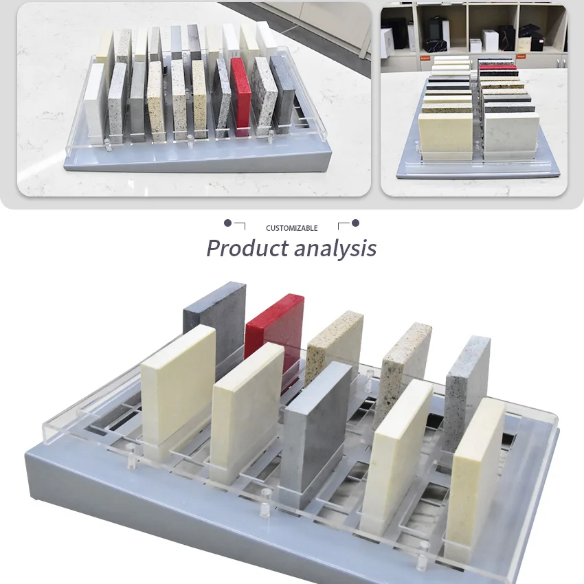 Display Racks For Table Factory Price Stone Table Display Rack Acrylic Small Table Display ...