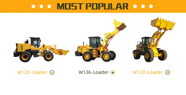 W136 Wheel Type Loader with Good Quality