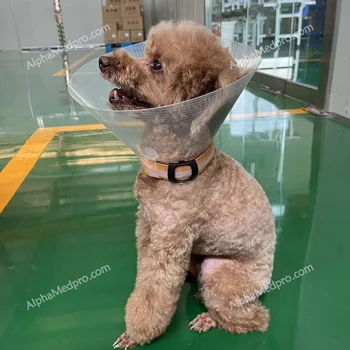 Soft Cone Adjustable E-Collar High Transparent PP