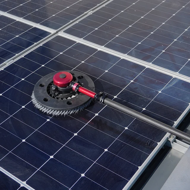 Brush Solar Panel Cleaning Solar Panel Cleaner Robot and Automatic Cleaning Machine Efficient Solar Panel Care
