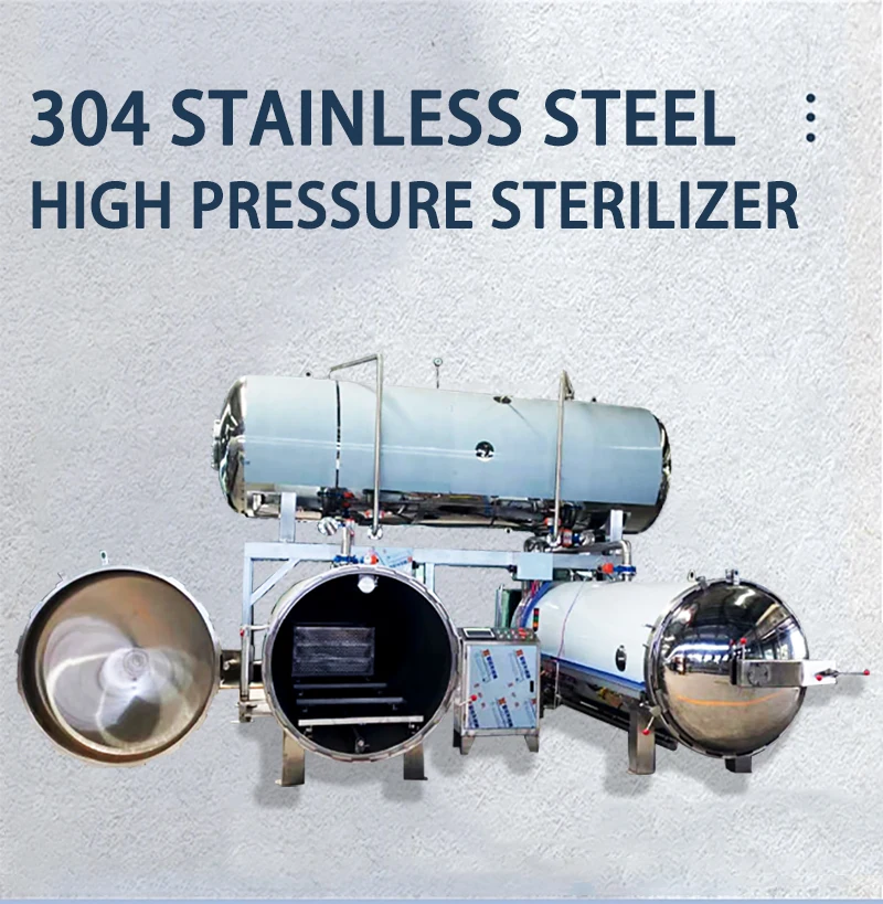 High Quality Pasteurization Pot Type Sterilizer Tinplate Cans