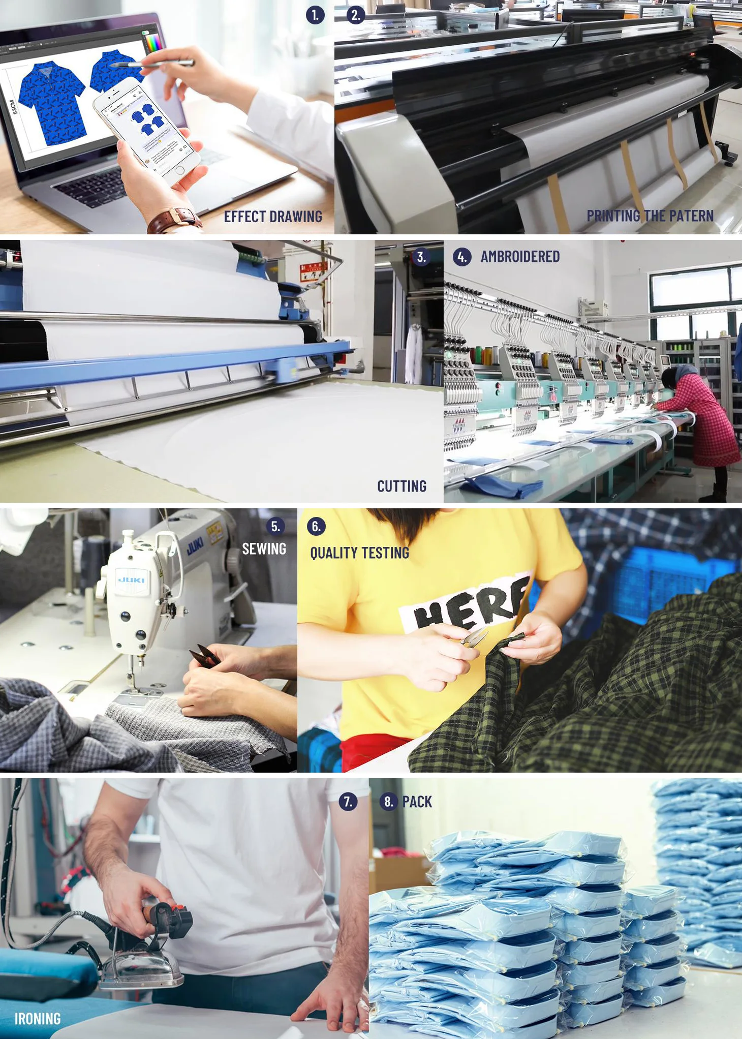 Produttore di camicie da uomo Camicie da lavoro all'ingrosso su misura per uomo Camicia elegante bianca personalizzata a maniche lunghe881_voghion.com