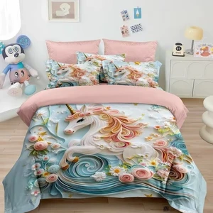 Famous Style Design Fabric Nantong 3D 5D Microfiber Printed Fabric Home Textile Woven 100% Polyester Lightweight TWILL