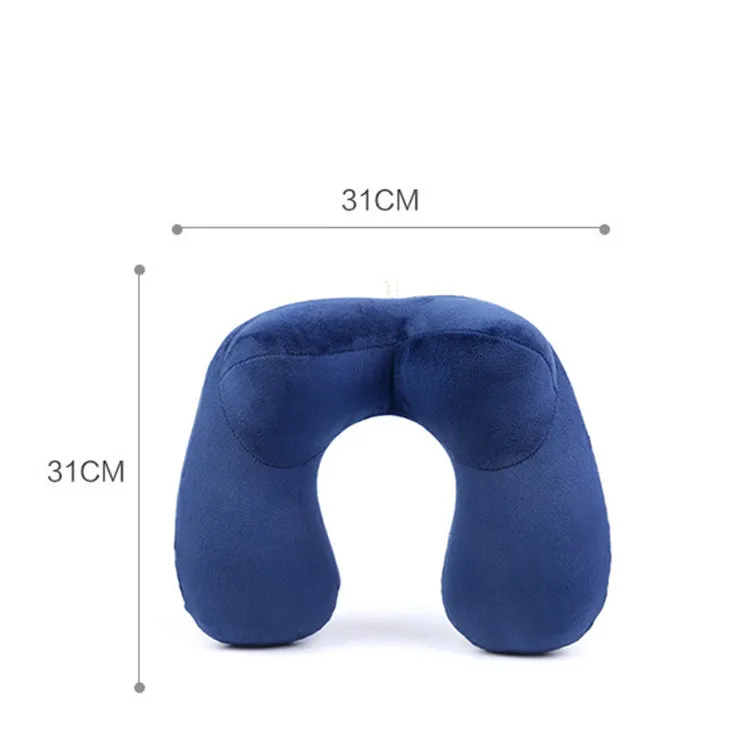 Wholesale Uhump Inflatable Pillow Airplane Travel Neck Pillow Earplugs