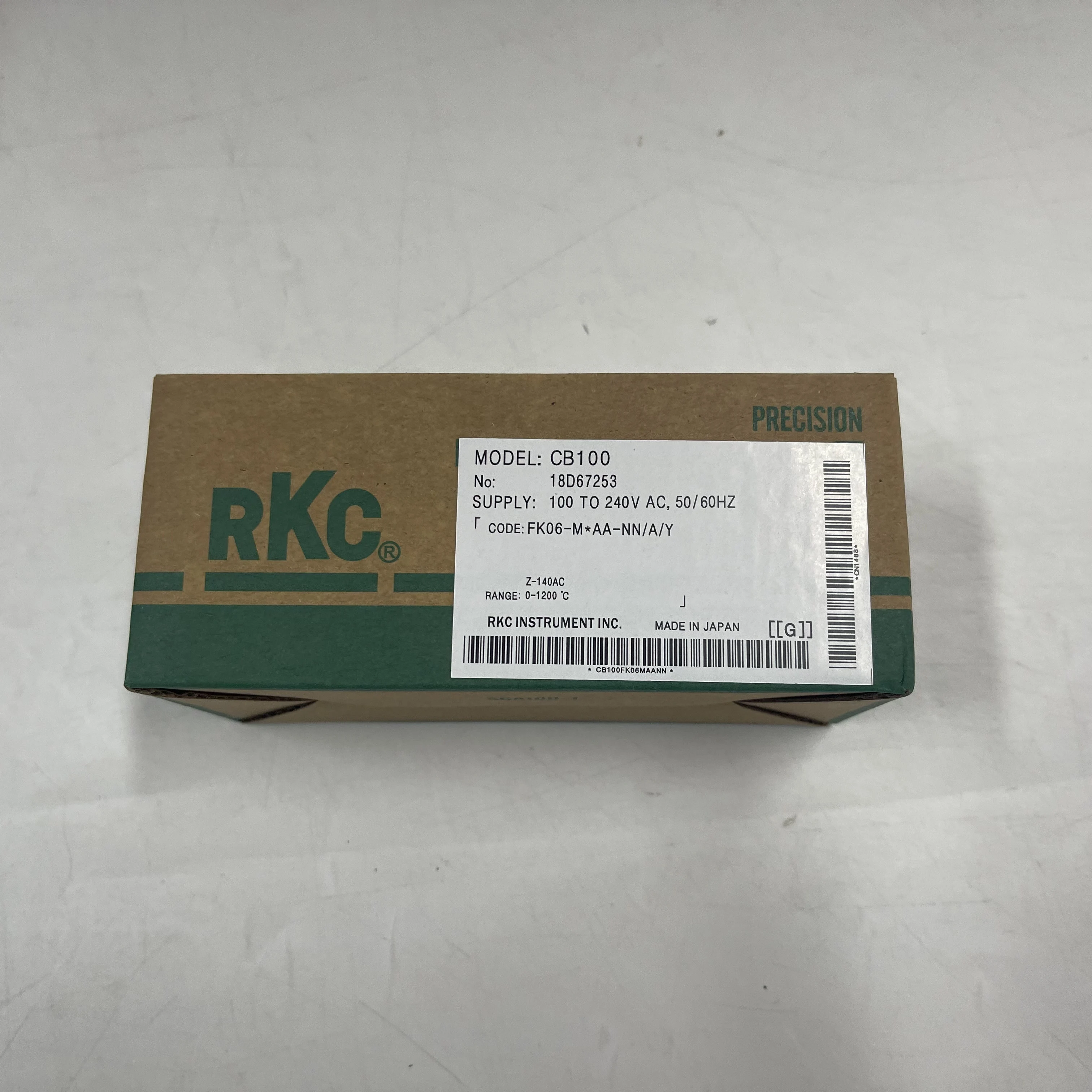 RKC Temperature Controller CB100 FK06-M*AA-NN/A/Y/Z-140AC 