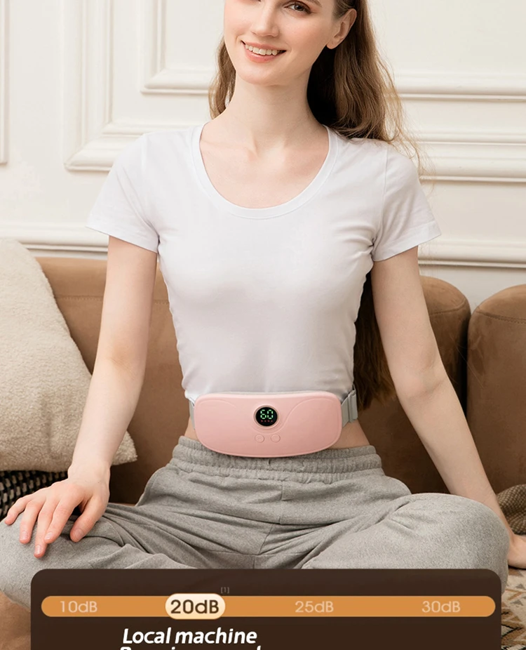 Portable Wireless Electric Menstrual Belly Waist Massager