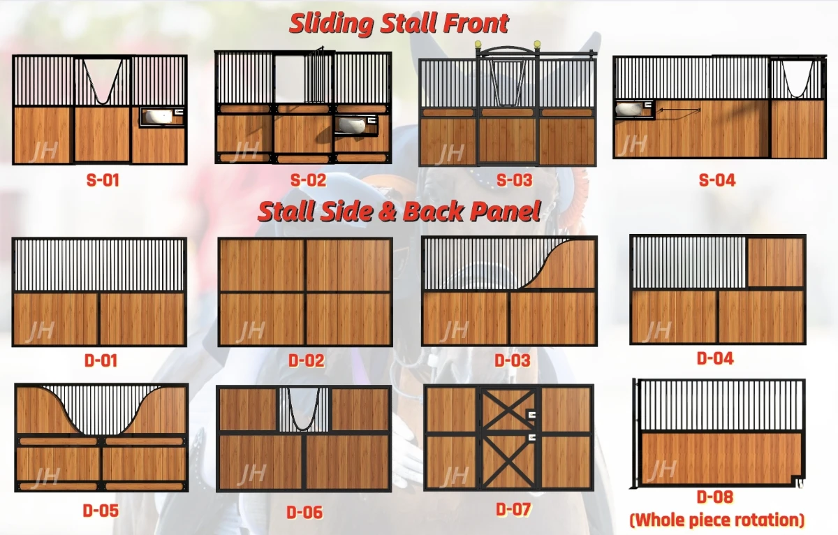 Outdoor Build Houses For Animals Horse Stable Equipment Horse Stalls