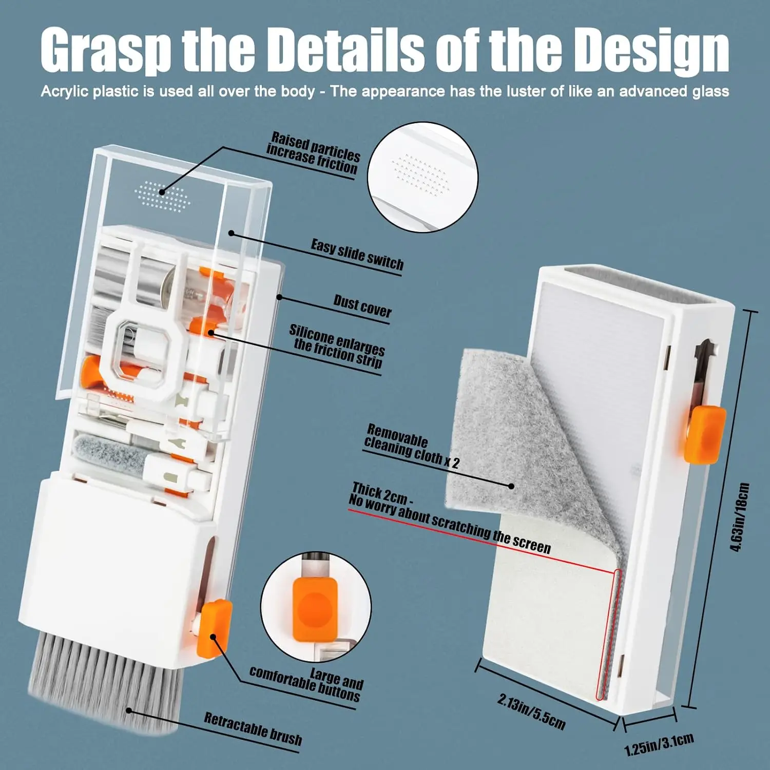 Wholesale Multifunctional 10 In1 Computer Phone Cleaning Set Electronics Cleaner Brush Kit
