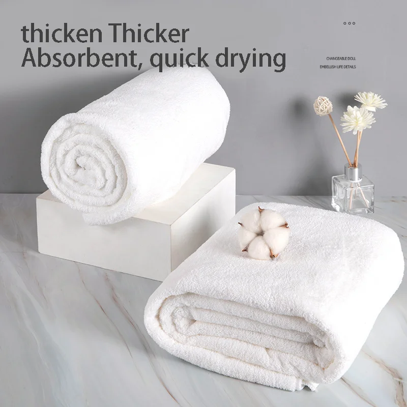 Heavy Duty Cotton Towels Custom Premium Quality Hotel Bath Towel 100