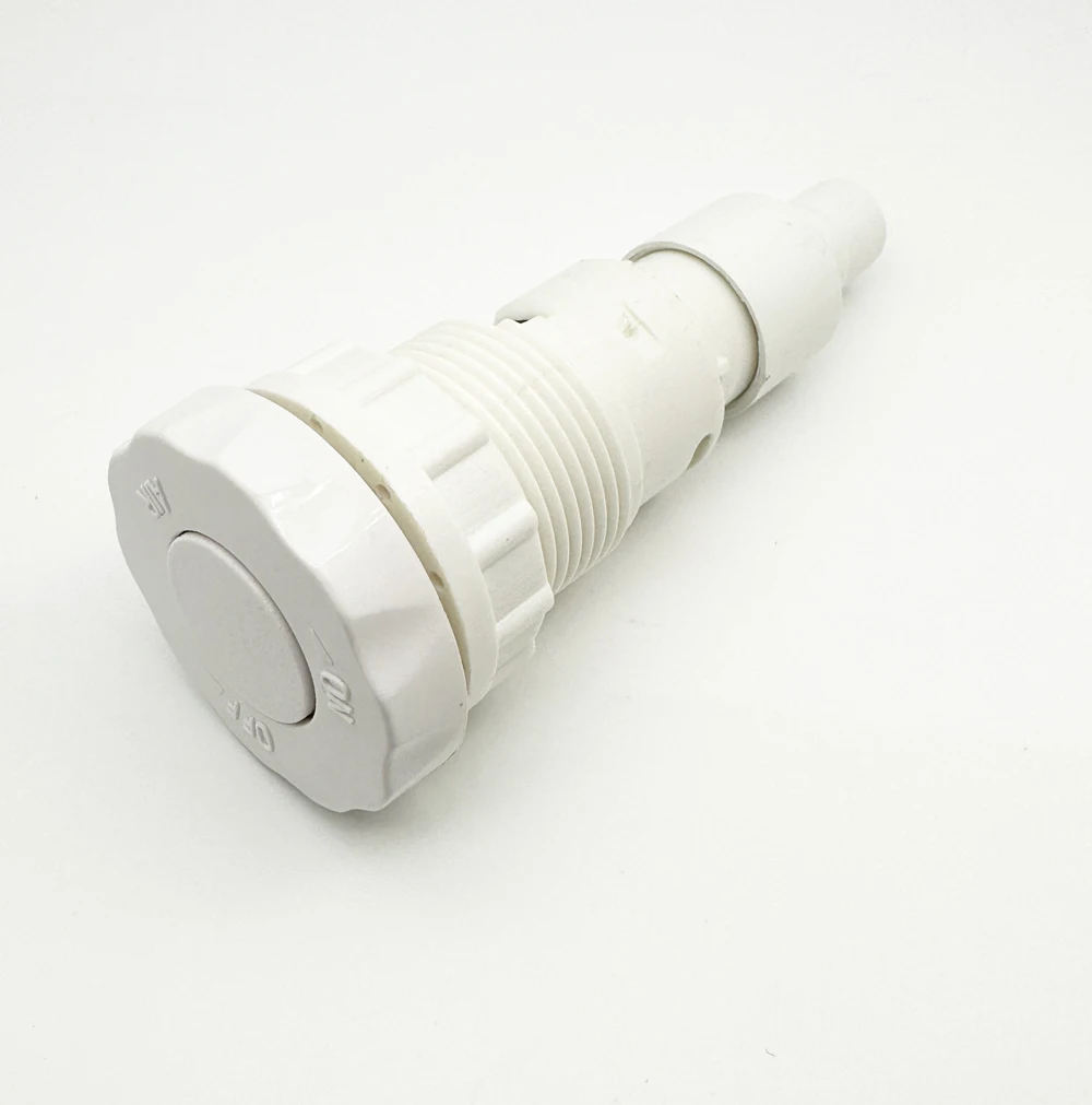 air Regulator Valve Tub China Products Massage Bathtub Accessories White PVC air Switch Control Pneumatic Button for Jacuzzis