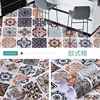Floor sticker-european style grid
