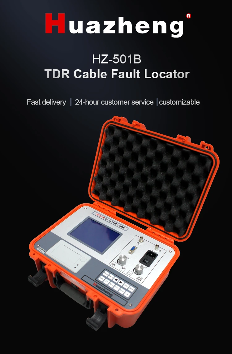 Huazheng Power Cable Fault Detector Grounding Cable Fault Distance ...