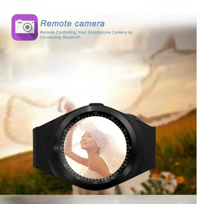 Y1 Waterproof BT Smart Watch Phone Mate for Android IOS iPhone for Samsung  for LG Answer Call Sleep Heart Rate Tracker Calendar