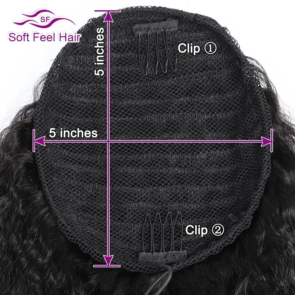 Extension per capelli umani brasiliani con coulisse e lisci e crespi_voghion.com