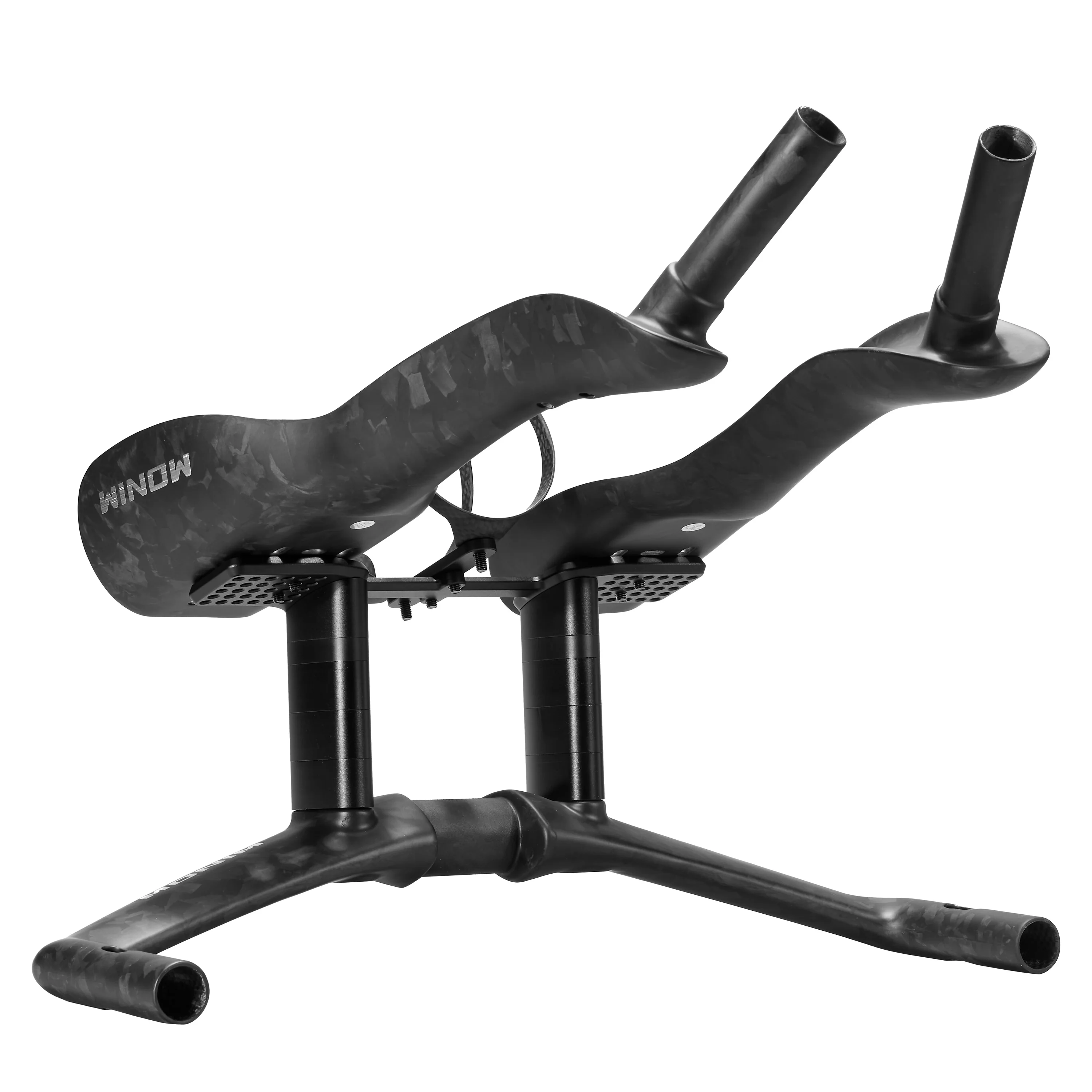 TTバー Winowsports Carbon Aero TT Handlebar Spacer for Road Bicycles