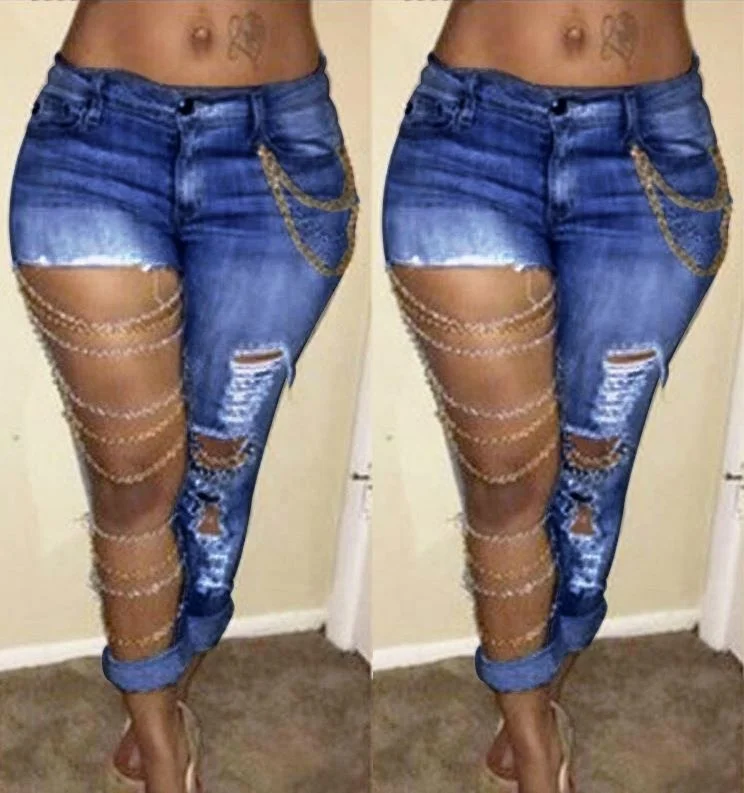 womens plus size black distressed jeans