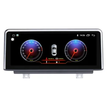 IOKONE Best selling OEM 10.25 inch 8-core 4+64GB 2 din android gps radio car video player For BMW F20 F21 F22 F23 2011-2017