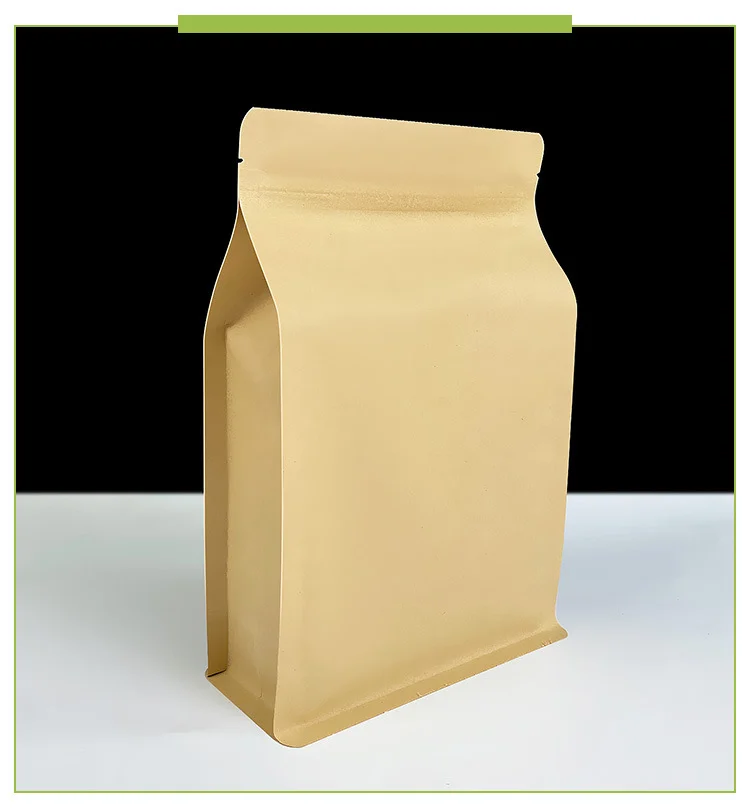 Free Sample Resealable 1kg 500g 250g Matt Flat Bottom Black Plastic Aluminum Foil Pack Coffee Bag With Valve And Zipper
