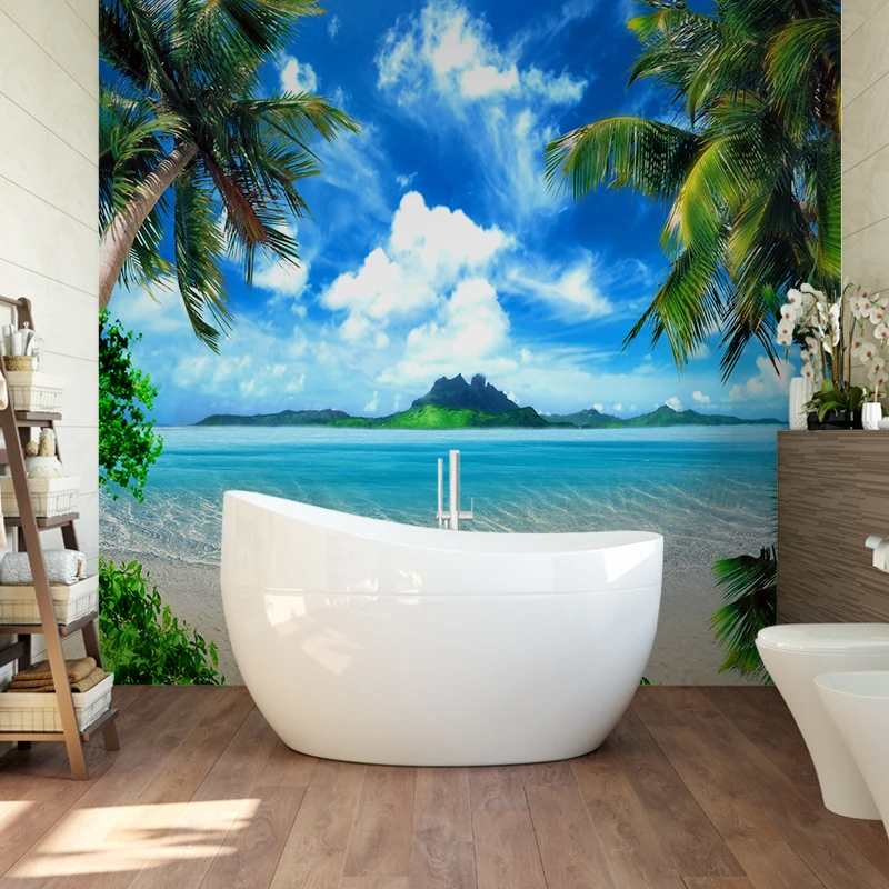 Bathroom Floor Wallpaper Selfadhesive Bedroom 3d India  Ubuy
