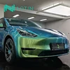 Glossy Chameleon Jungle Green