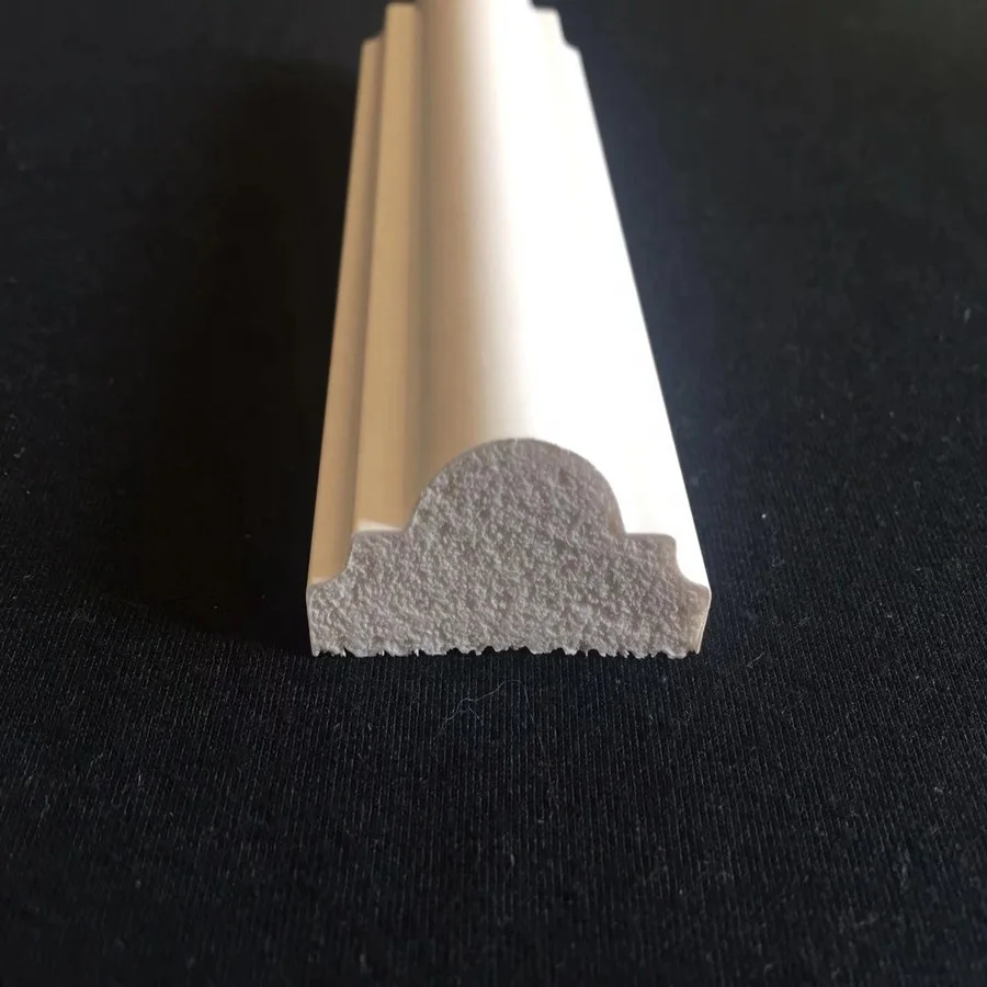 Modern Design Style High Density Plastic Chair Rails Wall Decor Trim Polystyrene for Indoor Interior Decoration