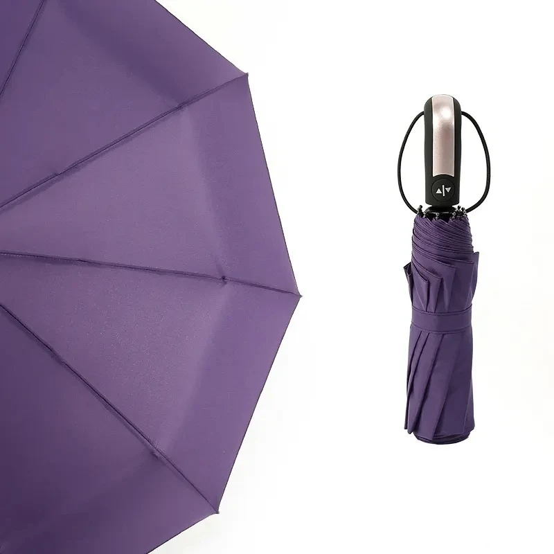 DD1921 Anti UV 3 Folding Umbrella - Wind Resistant & Automatic