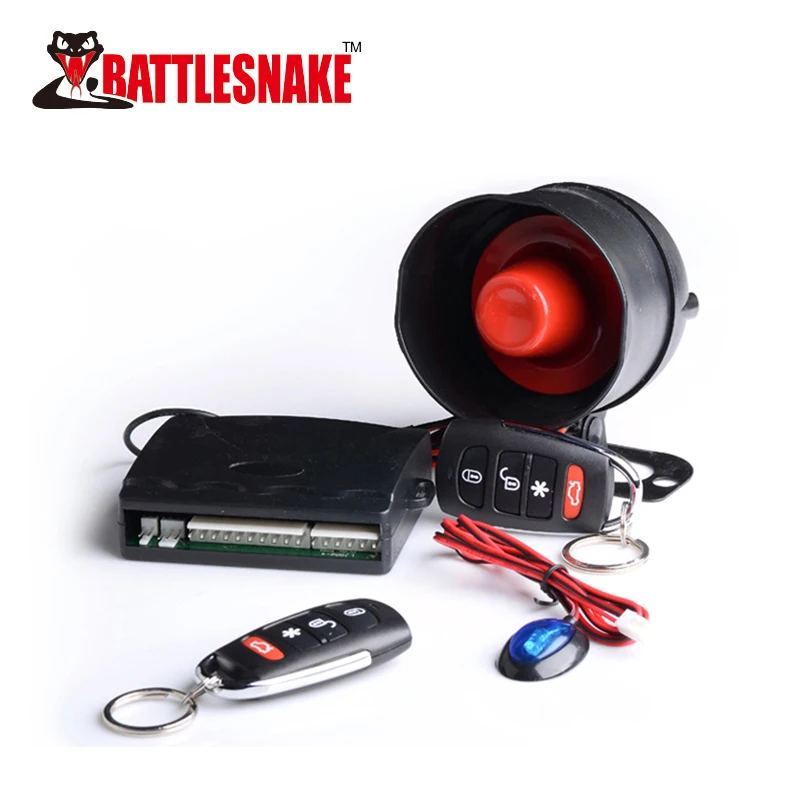 Universal Remote Control Car Alarm Security System DC12V Remote Start Car Alarm for Car Bus
