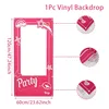 barbie pink photo background cloth