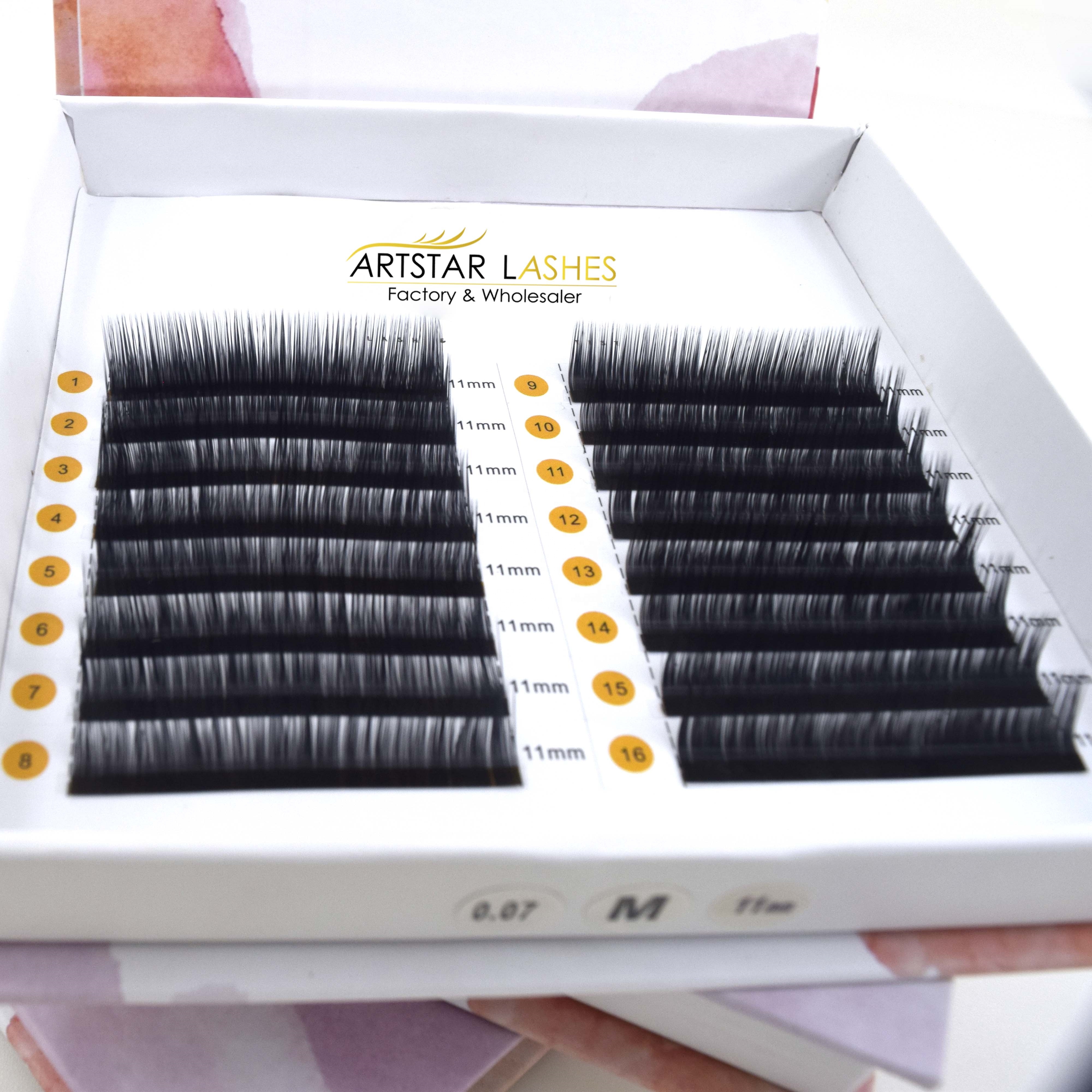 0,03 0,05 0,07 автоматический рисунком цветущего цветка ресницы Self Раздувание ресниц русский объем Индивидуальные ресницы легко вентиляторы для наращивания ресниц