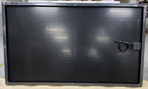 YS 310W All Black OEM Power Poly Solar Panel Competitive Price  Half Cell Polycrystalline with Glass Front Direct From China